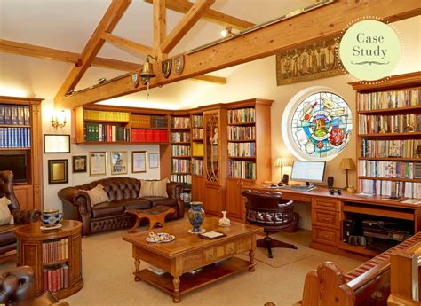 Bespoke Traditional Library Home Office Furniture Design Traditional
