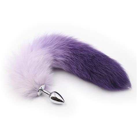 Small Size Metal Rabbit Tail Anal Plug Silicone Bunny Tail Butt Plug Anal Sex Games Toys
