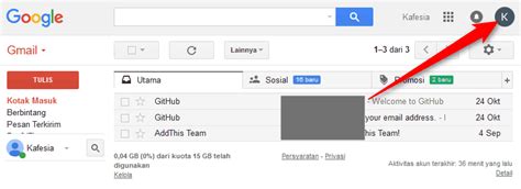 Cara Keluar dari Gmail