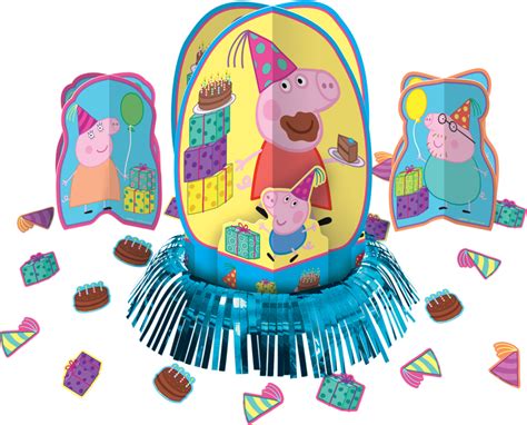 Peppa Pig Birthday Party Table Decorating Kit 23 Pc Party City
