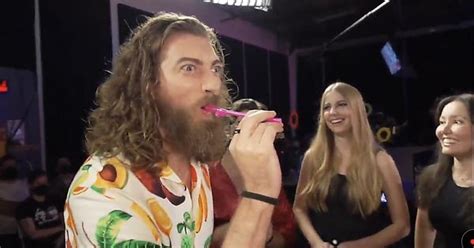 Cheer Up Here Is Rhett With A Dick Straw From The Preshow On The Society Imgur