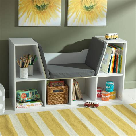 Kidkraft Bookcase With Reading Nook Childrens Bookcase Kids Bookcase