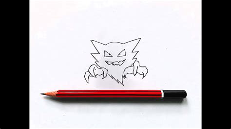 How To Draw Haunter Pokemon Easy Step By Step Drawing Tutorial