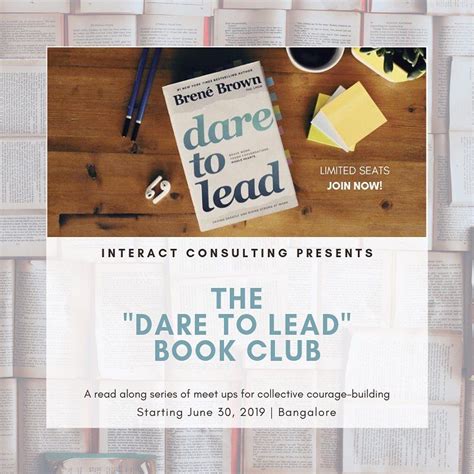 Join an activity with your class and find or create your own quizzes and flashcards. Join the Dare to Lead Book Club in Bangalore - where we ...