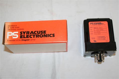 Ps Syracuse Rmcd 0a3 Time Delay Relay 1 To 1023 Sec 115vac 10 Amp
