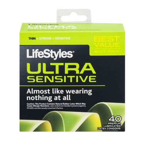 Save on LifeStyles Ultra Sensitive Premium Latex Condoms ...