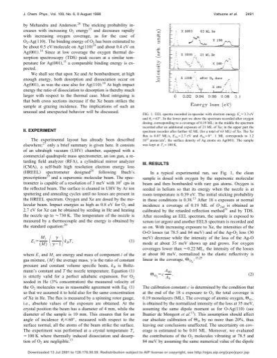 J Chem Phys Vol 109