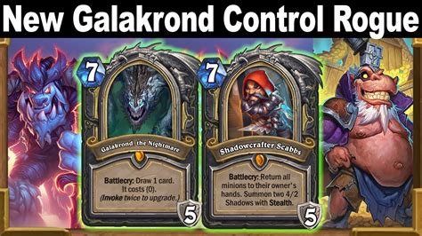 New Galakrond Control Rogue That Really Works Wild Fractured In