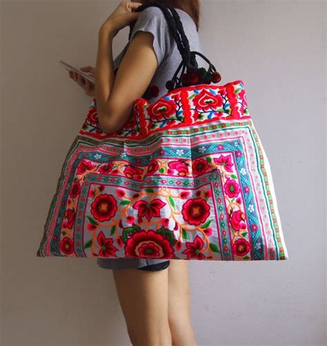 Thai Hmong Bag Ethnic Old Vintage Style Tote Shoulder Bag From Etsy