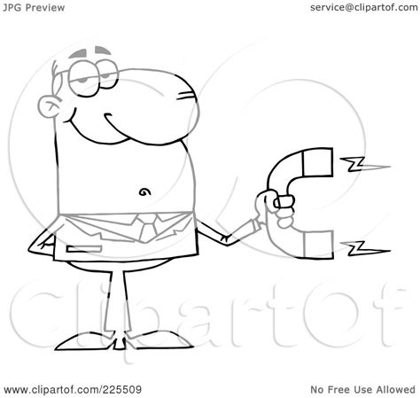 Royalty Free Rf Clipart Illustration Of A Black And W
