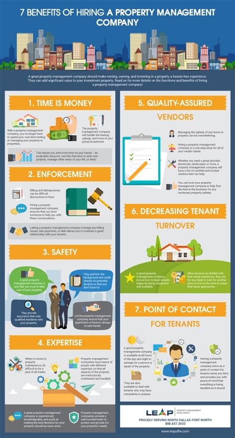 7 Benefits Of Hiring A Property Management Company Infograph