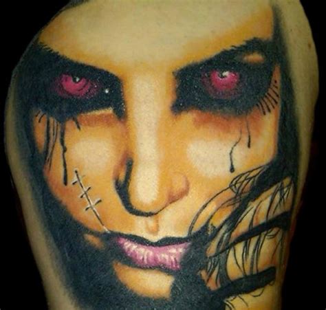 Tattoo Trueartist Richard Bustamante With This Creepy Ink Cool