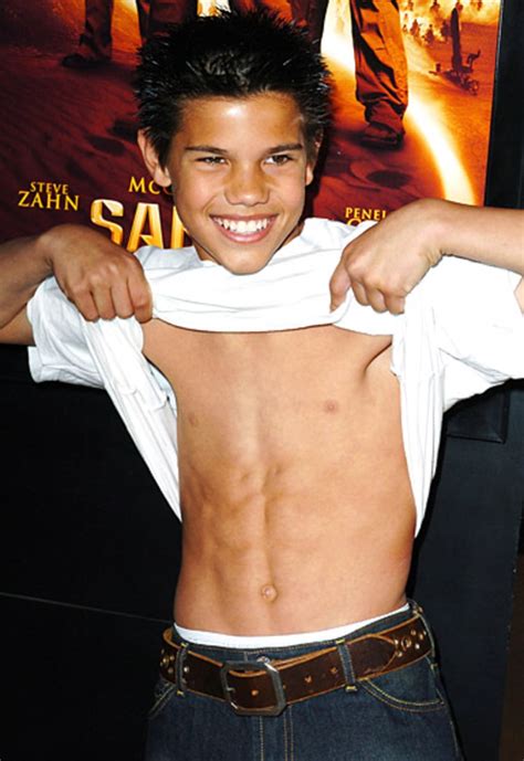 Idk #i have so much for chef. 15 Years Old with an 8-Pack! | Taylor Lautner: From Child ...
