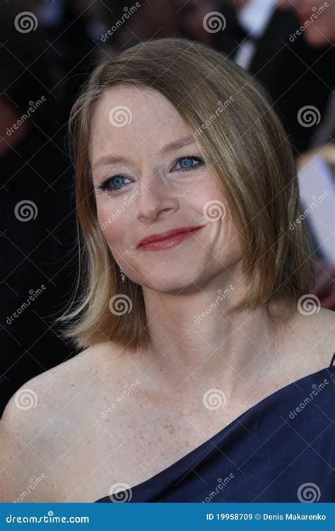 Jodie Foster Editorial Stock Image Image Of Coiffure 19958709