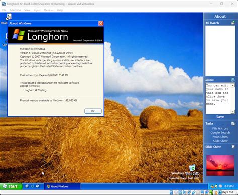 Longhorn Xp Build 2458 Milestone 3 Build Tech Technology Free