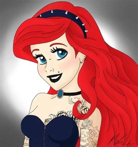 Check Out 10 Cool Pics Of Disney Characters Rocking Punk Fashion In Touch Weekly