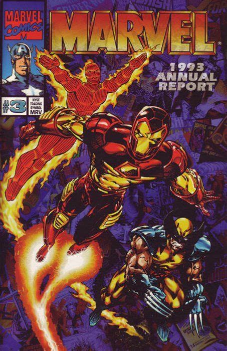 Marvel Annual Report 1993 Value Gocollect
