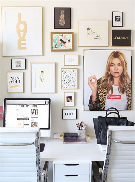 Pinterest Worthy Home Office Space Inspiration Imperfect Concepts