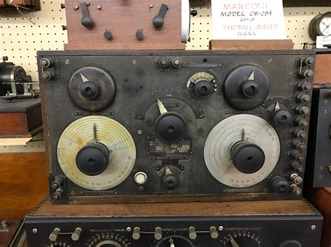Marconi Model Cm 294 Shortwave Receiver New England Wireless And Steam