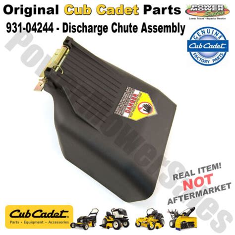 Cub Cadet Discharge Chute Assembly For Lawn Mowers And Others 931 04244