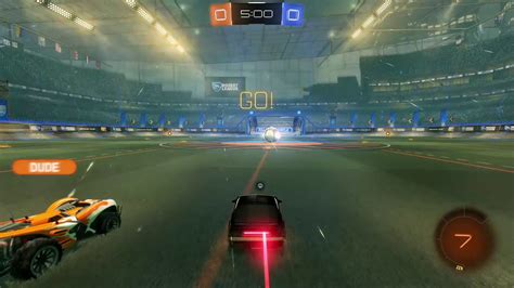 My Quickest Goal In A Online Rocket League Match Youtube