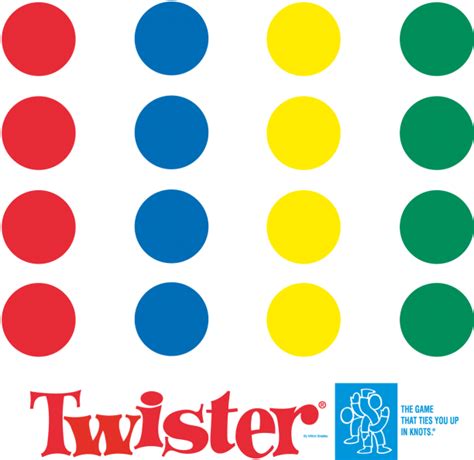 Licenses Winning Moves Classic Twister Clipart Full