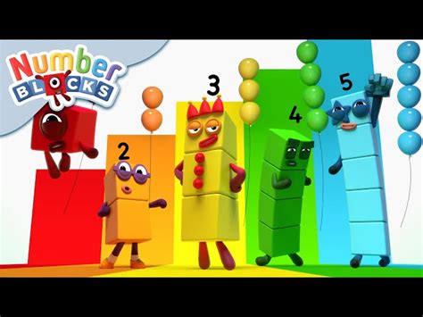 Numberblocks Numbers 1 To 5 Learn To Count Videos For Kids