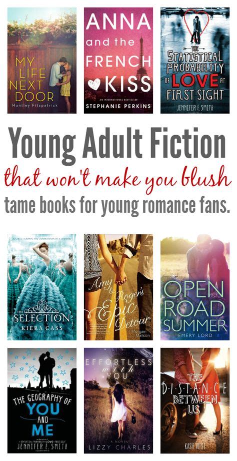 10 Ya Romance Novels That Wont Make You Blush Books For Teens