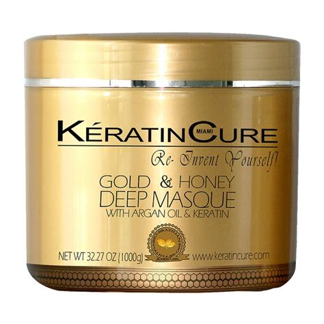 Keratin Cure Gold And Honey Deep Masque Hair Conditioning Keratin Cure