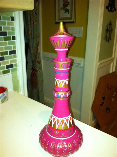 1964 Original I Dream Of Jeannie Bottledecanter Hot Pink Novelty