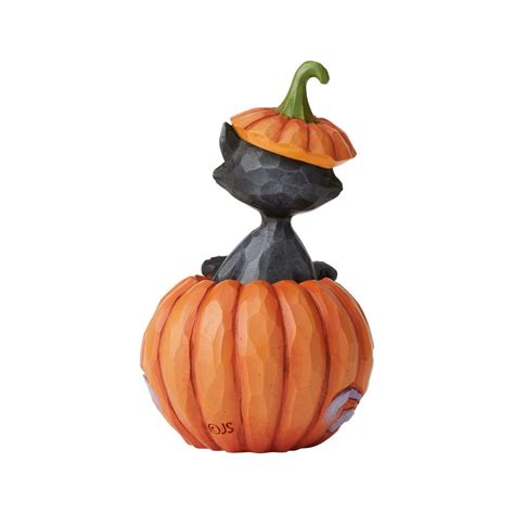 Jim Shore Halloween Mini Cat In Pumpkin 6004330 Brand New Free Shipping