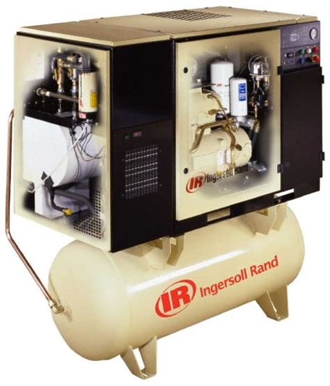 Ingersoll Rand 15 Hp 120 Gal Stationary Electric Rotary Screw Air