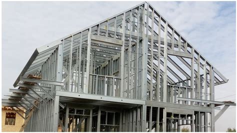 Light Gauge Steel Frame Building System For Low Cost Housing Projects
