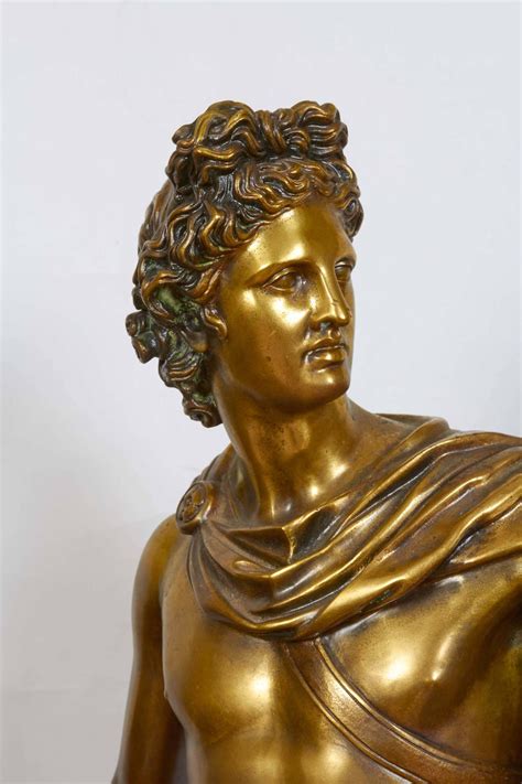 Bronze Statue Of The Apollo Belvedere For Sale At 1stdibs