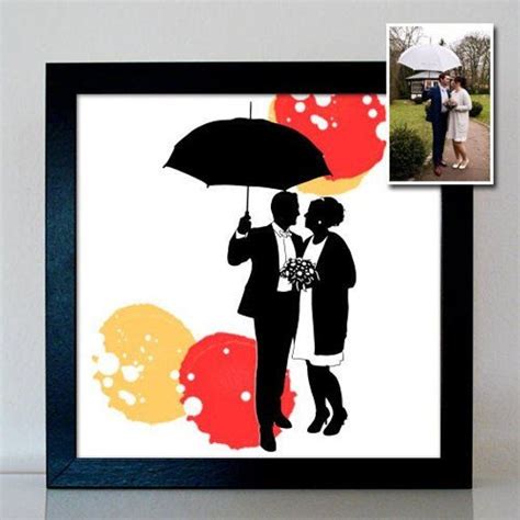 Weitere ideen zu scherenschnitt, schattenbilder, silhouette. Scherenschnitt vom Hochzeitsfoto Foto - Silhouette als kreatives Geschenk zum Hochzeitstag ...