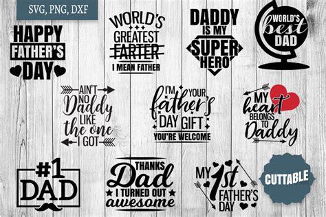 Father's Day SVG bundle, Father's cut files, Dad quote svg (214998