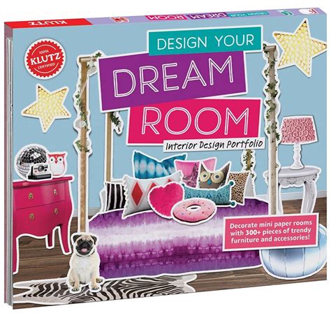 Klutz Book Design Your Dream Room Minds Alive Toys Crafts Books