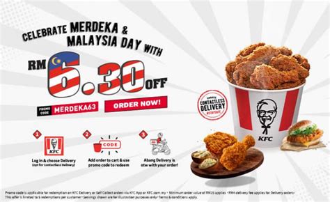 One more uber promo code for new uber users. KFC Merdeka & Malaysia Day Promotion FREE RM6.30 OFF Promo ...