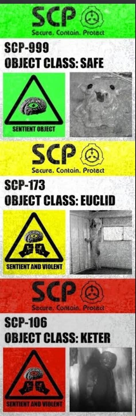 Scp Secure Contain Protect Scp 999 Object Class Secure Contain