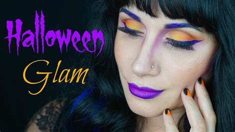 Halloween Glam Makeup Tutorial Youtube