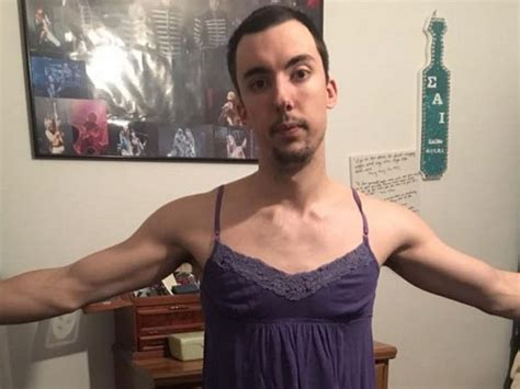 Guy Tries On Girlfriends Clothes Is Just As Baffled About Clothing