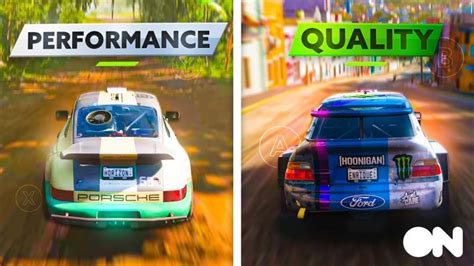Forza Horizon 5 Performance Mode Vs Quality Mode 60fps Vs 30fps