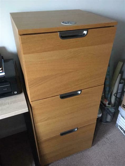 Erik drawer unit w 2 drawers on casters white 16 1 8x22 1 2. Ikea Galant 3 drawer filing cabinet - SOLD | in Wimborne ...