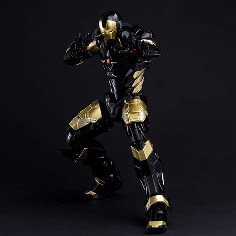 千值練官方blog A Look At The Dark Iron Man Black X Gold