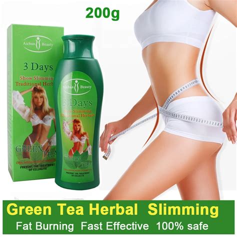 200g Anti Cellulite 3 Days Slimming Cream Green Tea Fat Burn Fast Lose