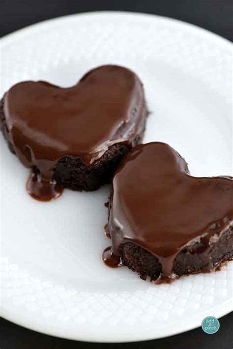 Chocolate Cake Hearts Recipe Add A Pinch