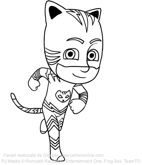 Catboy Coloring Pages At Free Printable Colorings Pages To Print And Color