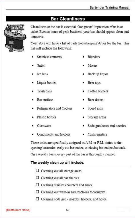 Instead, they explain the employer's general. Restaurant Training Manual Templates