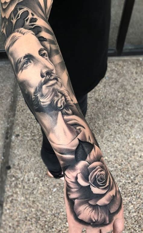 50 jesus forearm tattoo designs for men christ ink ideas jesus tattoo on forearm this is another very detailed jesus design 100 jesus tattoos for men cool savior ink. 25 Inspiration Jesus Tattoos