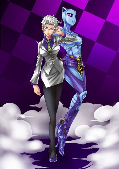 Kira Yoshikage And Killer Queen Jojo No Kimyou Na Bouken Drawn By